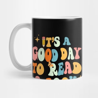 Back To School Its A Good Day To Read A Book Teacher Kids Mug